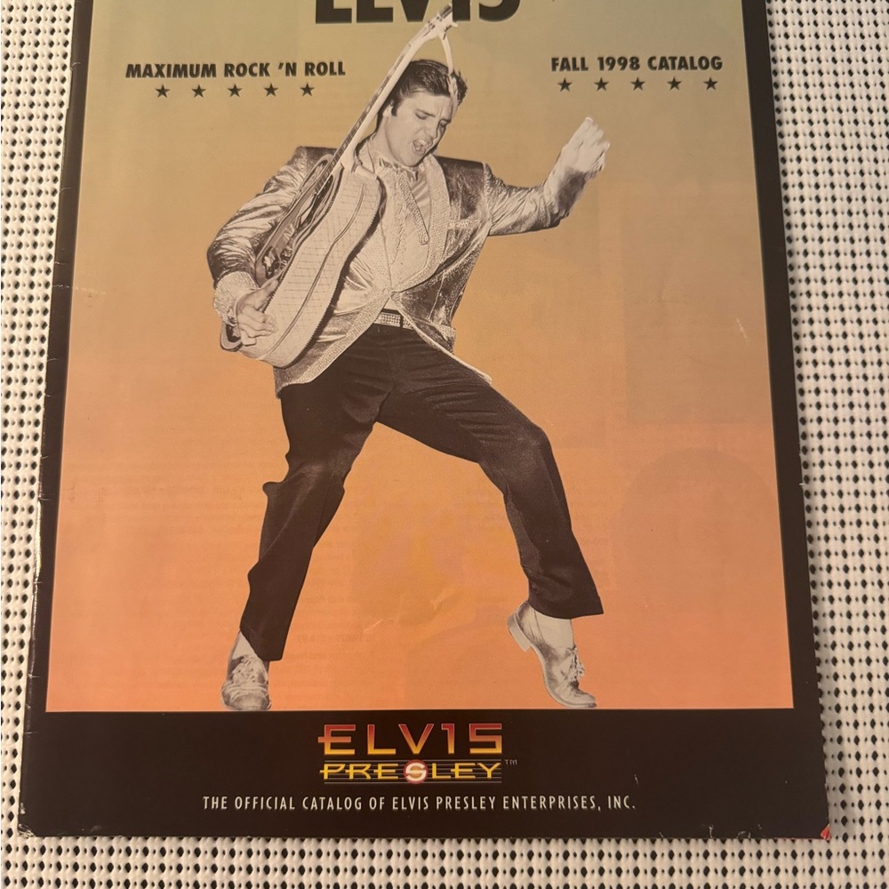Fall 1998 catalog The Official Catalog of Elvis Presley Enterprises